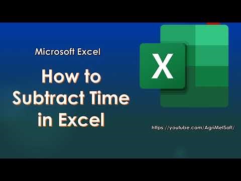 How to Subtract Time in Excel | Calculate Time Difference in Excel