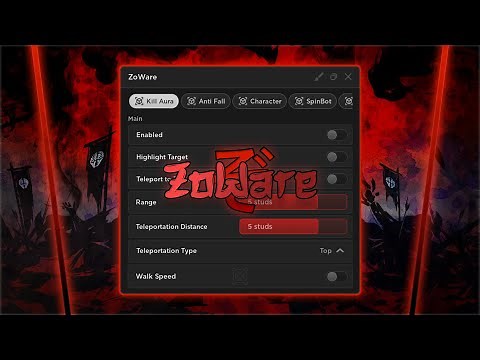 [NEW] ZoぞWare || Updated Script (God-Mode, Kill Aura, Auto-Parry, +MORE) [PASTEBIN]
