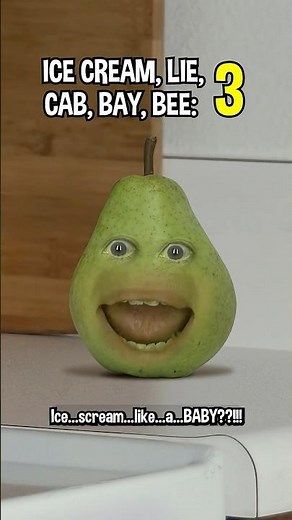 Pear Screams Like a BABY!