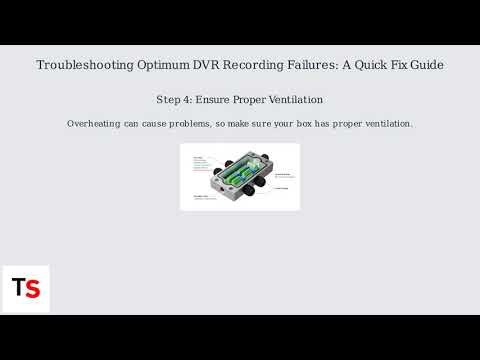 How to Fix Optimum Cable Box DVR Not Working – Recording & Storage Reset