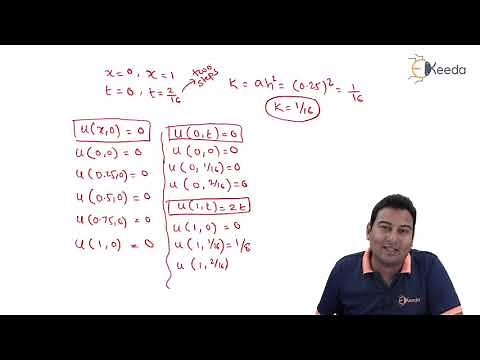 Crank Nicolson Method - Problem 2 - Partial Differential Equation - Engineering Mathematics 3