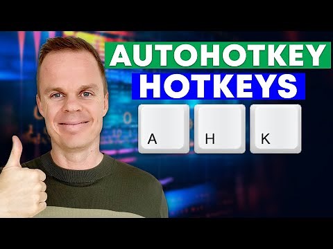How to use Hotkeys in AutoHotkey - AutoHotkey Tutorial #2