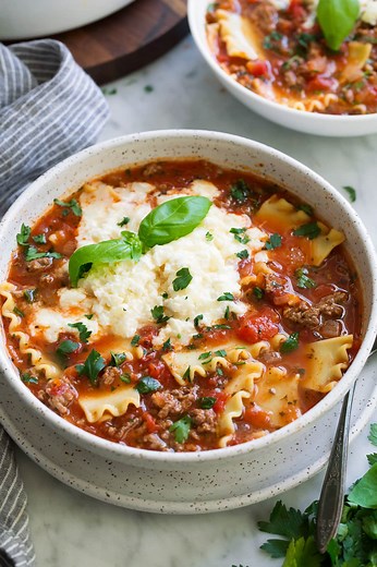 Lasagna Soup (Perfected Recipe!) - Cooking Classy