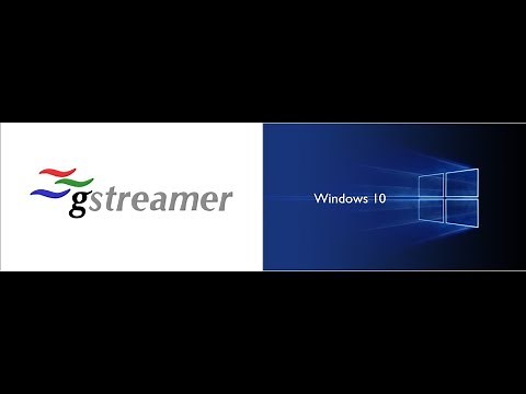 Install Gstreamer on Windows 10 64 bit - Part 3 - test streaming audio from the laptop Microphone