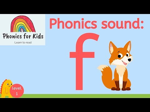 Phonics for Kids: F Sound | Learn to read