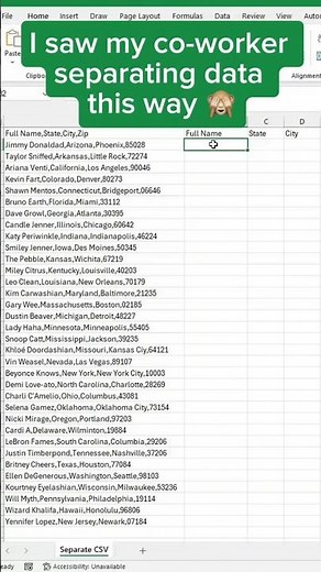 Excel: Split CSV File into Separate Sheets in Seconds! (2024)