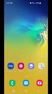 How To Add An Apps Button To The Homescreen On Android 11 With One UI 3.0!!