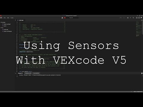 Using Sensors with VEXcode V5