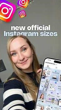 The official Instagram SIZES after the new Instagram GRID update #instagramtips