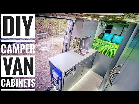 How to Build DIY Campervan Cabinets