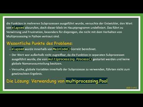 Lösung des „Seltsamen Problems“ beim Zugriff auf Variablen aus Funktionen in Python