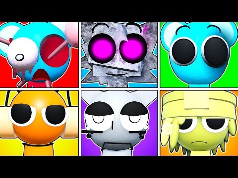 ROBLOX *NEW* 3D SPRUNKI RP AND ANIMATIONS UPDATE! (NEW BADGES & MORPHS!)