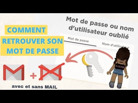 Comment récupérer son compte ROBLOX sans mail ou avec mail ?