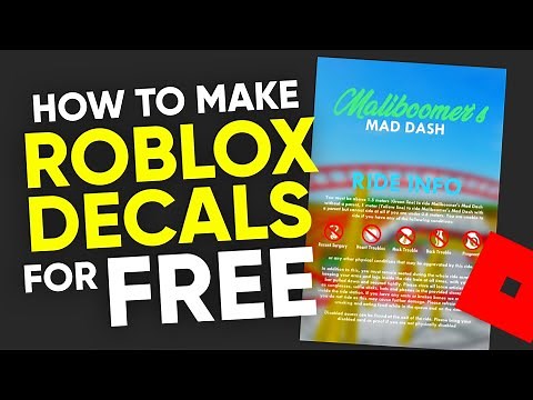🎓 How To EASILY Make ROBLOX DECALS For FREE (2022) | Tutorial | Kosii