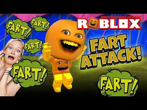 FART ATTACK! 🍊💨 | Annoying Orange Roblox