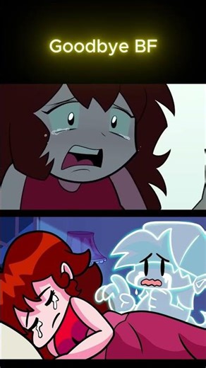 BF Died [FNF Animation] #fnf #fnfmod #fridaynightfunkin #shorts #fnfsus