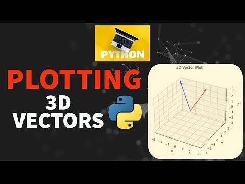 How to Plot "3D Vectors" in Python | Multiple 3D Vectors | Matplotlib | Python Programming