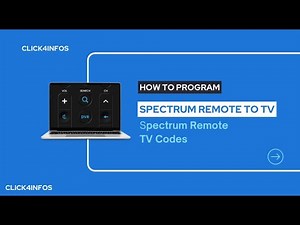 How to Program Spectrum Remote To Smart TV