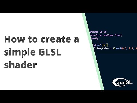 2. How to create a simple GLSL shader in VSCode - Shader Course