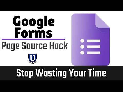 Google Forms View Page Source Hack Truth Revealed 2020