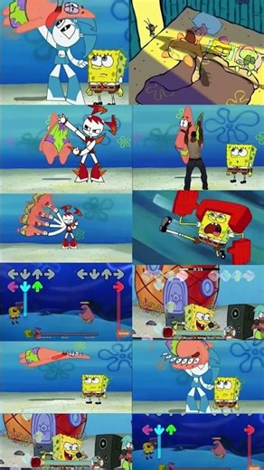 FNF Vs Patrick Star Mod All Phases 2 - Spongebob mod #spongebob #fnf #patrickstar
