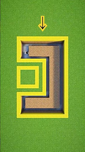 Minecraft Underground Starter Base Every Player Should Try! #minecraft #minecraftshorts