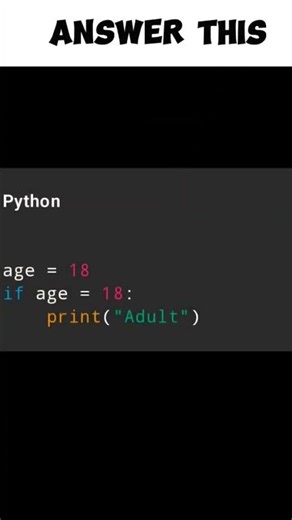 Solve this python problem. #python #programming #ai #job #reels
