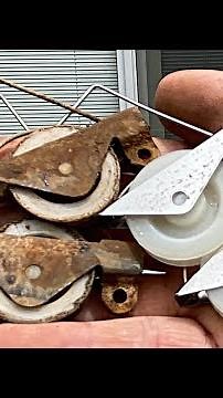 How to Replace Sliding Screen Door Rollers w/ a Screwdriver