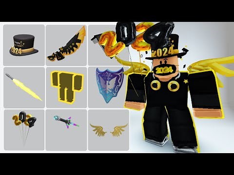 15 FREE YELLOW ITEMS ROBLOX! NEW [2024]