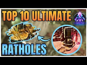TOP 10 Aberration Ratholes You MUST USE, Hidden Base Locations & RATHOLES | Ark Survival Ascended
