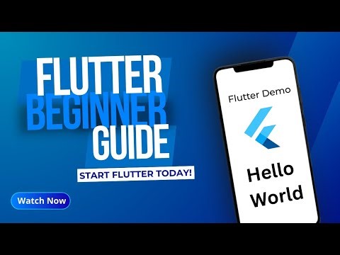 Flutter Introduction for Beginners | Create Your First Flutter App (Hello World Tutorial)