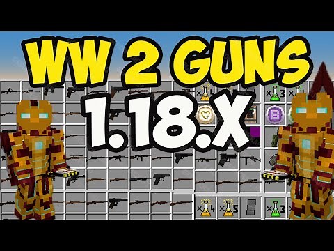 Minecraft GUN mod 1.18.2 - How download and install BlockFront Gun mod (with FORGE)