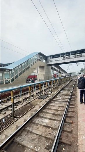 Train platform in view. #train #trainplatform #railway #shorts #view