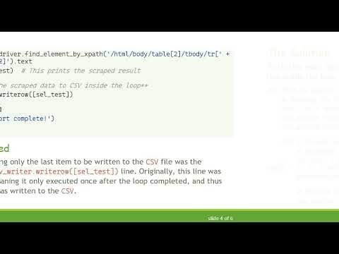 How to Export Web Scraping Results to CSV with Python and Selenium