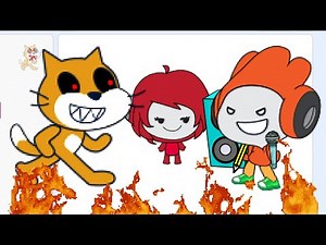 Friday Night Funkin' VS Scratch Cat ERROR.EXE | VS Scratch Cat (FNF MOD) (Cool Mechanics)