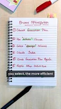 ONE Simple Trick to Optimize SQL Query and Boost Performance!