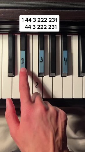 In the end #pianotutorial #piano #pianocover Full tutorial in flowkey (Link in bio)