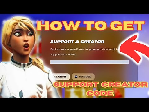 How to Get a Support-A-Creator Code in Fortnite | Full Guide
