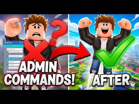 How To Use Admin Commands In Roblox: UNLOCK GOD MODE INSTANTLY!