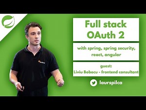 Full Stack OAuth 2 - With Spring Security / React / Angular - Part 1