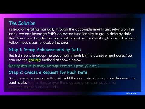 How to Fix the Undefined Offset Error in PHP Arrays