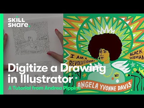 Digitize and Edit a Drawing in Adobe Illustrator