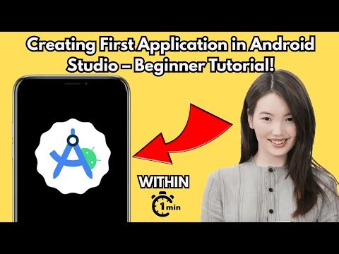 Creating First Application in Android Studio (2025) – Beginner Tutorial!