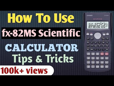 How To Use fx-82MS Scientific Calculator| How To Use Scientific Calculator| Scientific Calculator|