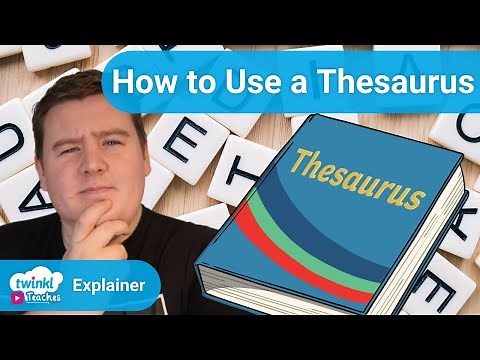 How to Use a Thesaurus | KS2 Video Lesson Preview