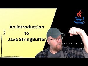 Java Tutorial #8: An Introduction to the StringBuffer Class