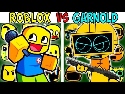 ALL ROBLOX VS GARNOLD TEST | FNF Character Test | Gameplay VS Playground