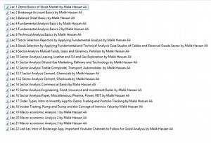 2.8K views · 16 reactions | My *Introduction/Basics of stock market course* in 22 recorded lectures format is available. To get the course lectures you can contact me at my WhatsApp # 03045910284 Malik Hassan Ali Regards | CSS.pk | Facebook
