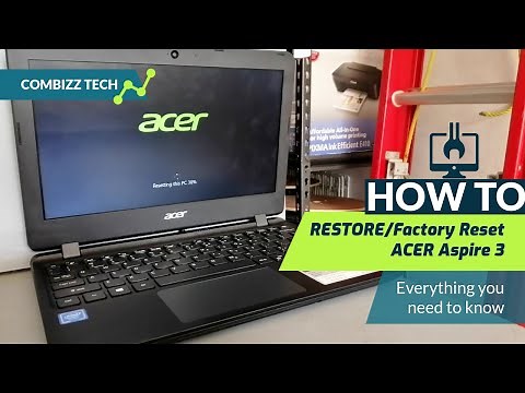 How to restore / factory reset ACER Aspire 3 [ Complete Tutorial ] | Reinstall Windows 10 OS