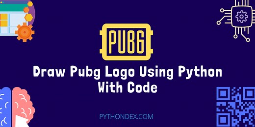 Draw Pubg Logo Using Python Turtle Library - Pythondex